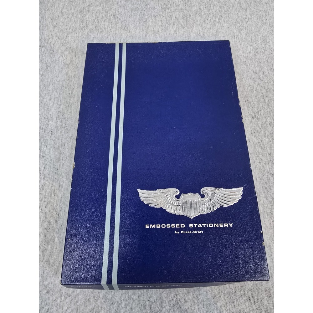 Vintage AIR FORCE Stationary Eglin / Envelopes and Stationary Sheets